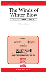 Winds of Winter Blow, The SAB choral sheet music cover